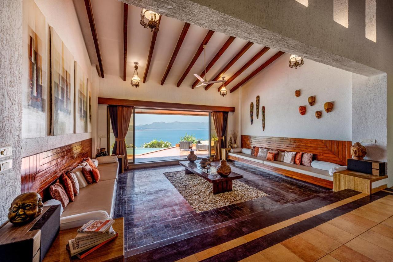 Saffronstays Shambhala Lakeside-Infinity Pool Villa In Pawna Malavli Exterior foto