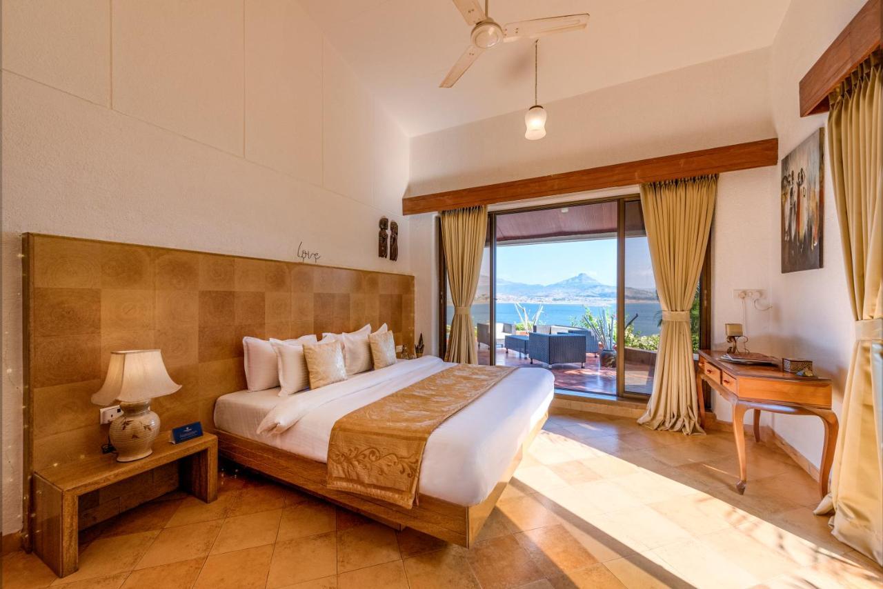 Saffronstays Shambhala Lakeside-Infinity Pool Villa In Pawna Malavli Exterior foto