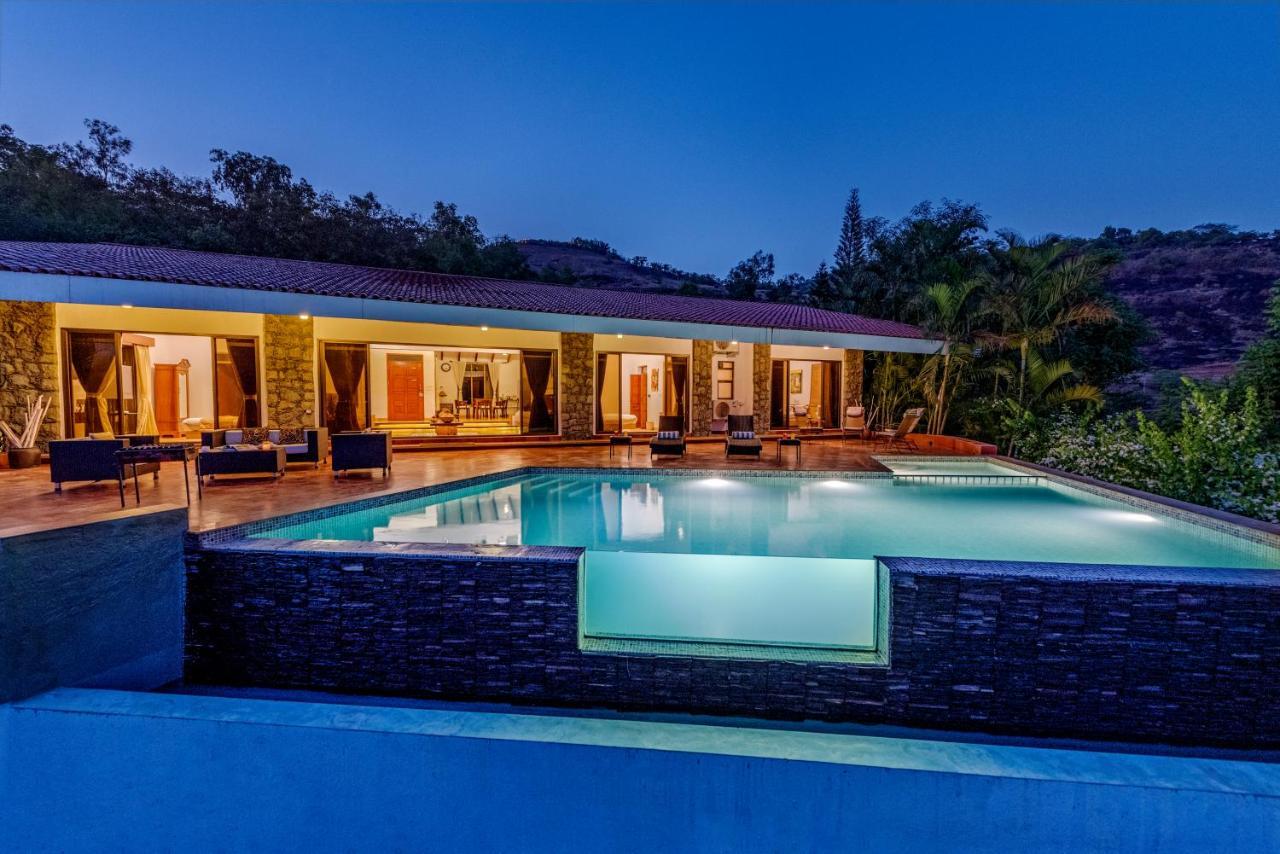 Saffronstays Shambhala Lakeside-Infinity Pool Villa In Pawna Malavli Exterior foto