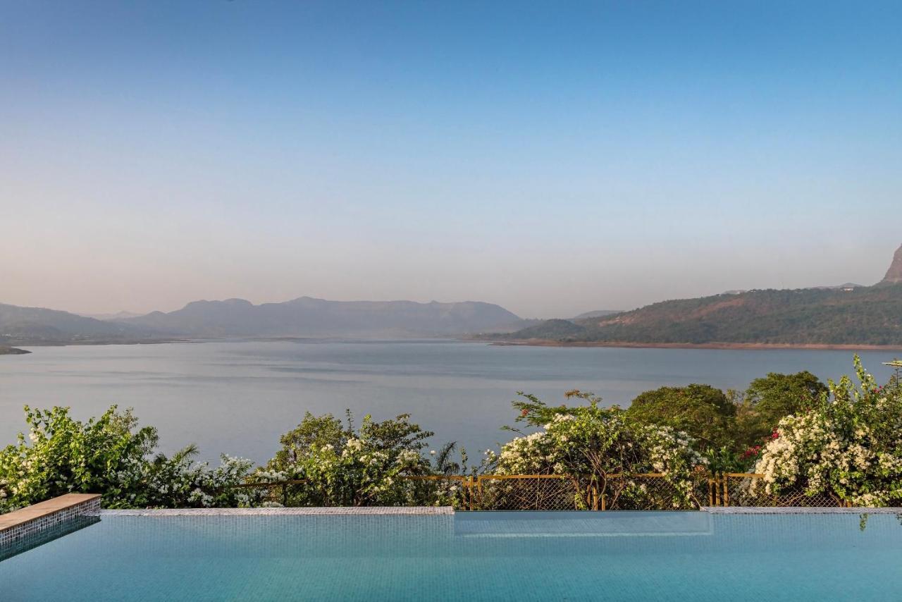 Saffronstays Shambhala Lakeside-Infinity Pool Villa In Pawna Malavli Exterior foto