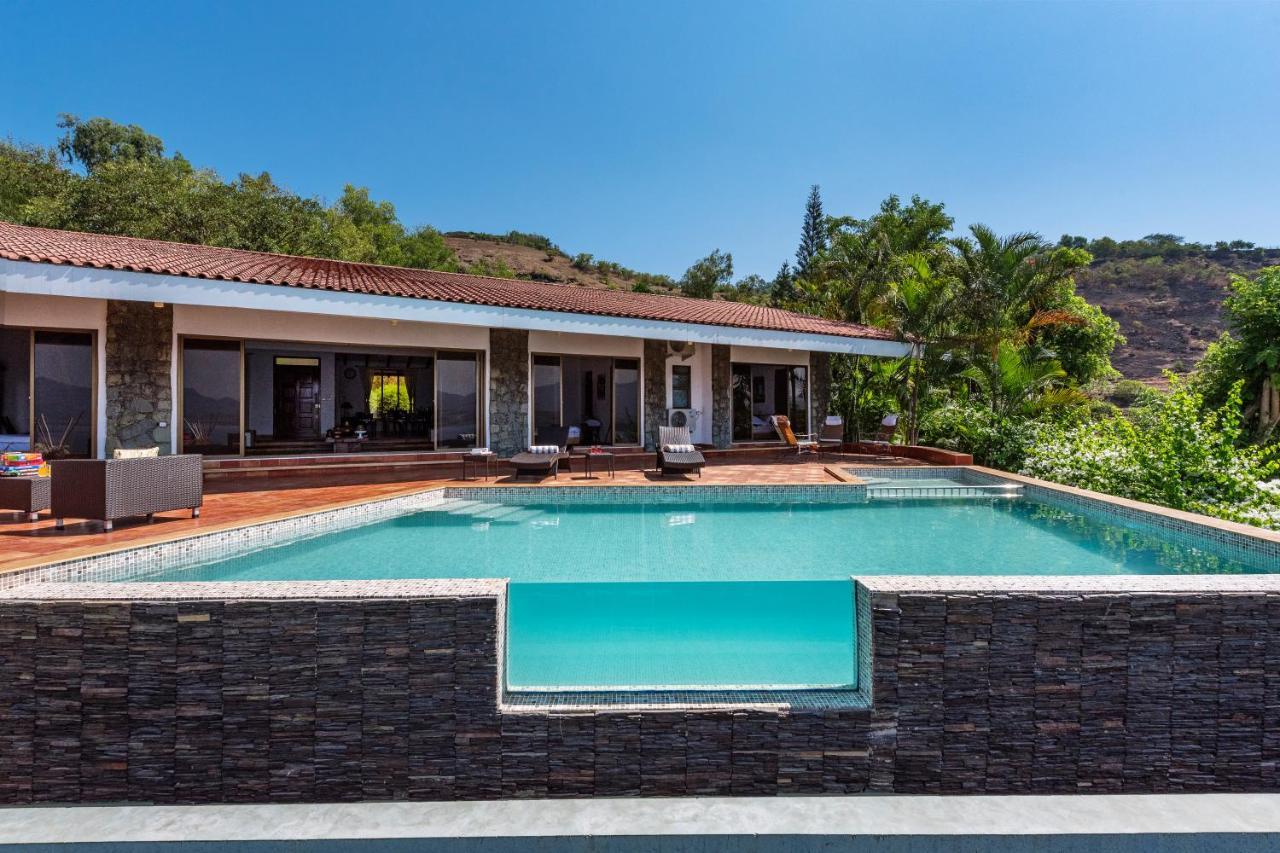 Saffronstays Shambhala Lakeside-Infinity Pool Villa In Pawna Malavli Exterior foto
